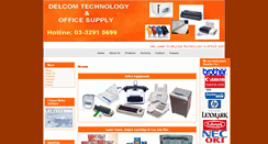 Desktop Screenshot of delcom.net.my
